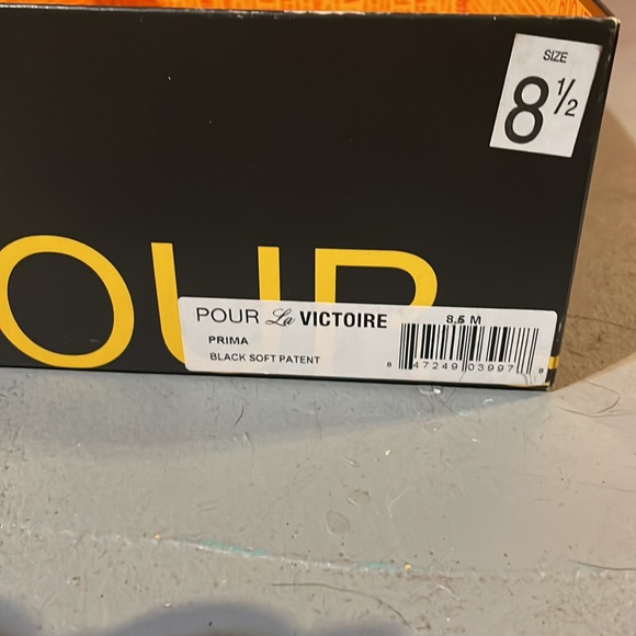 Black Open toed heels - Picture 5 of 6